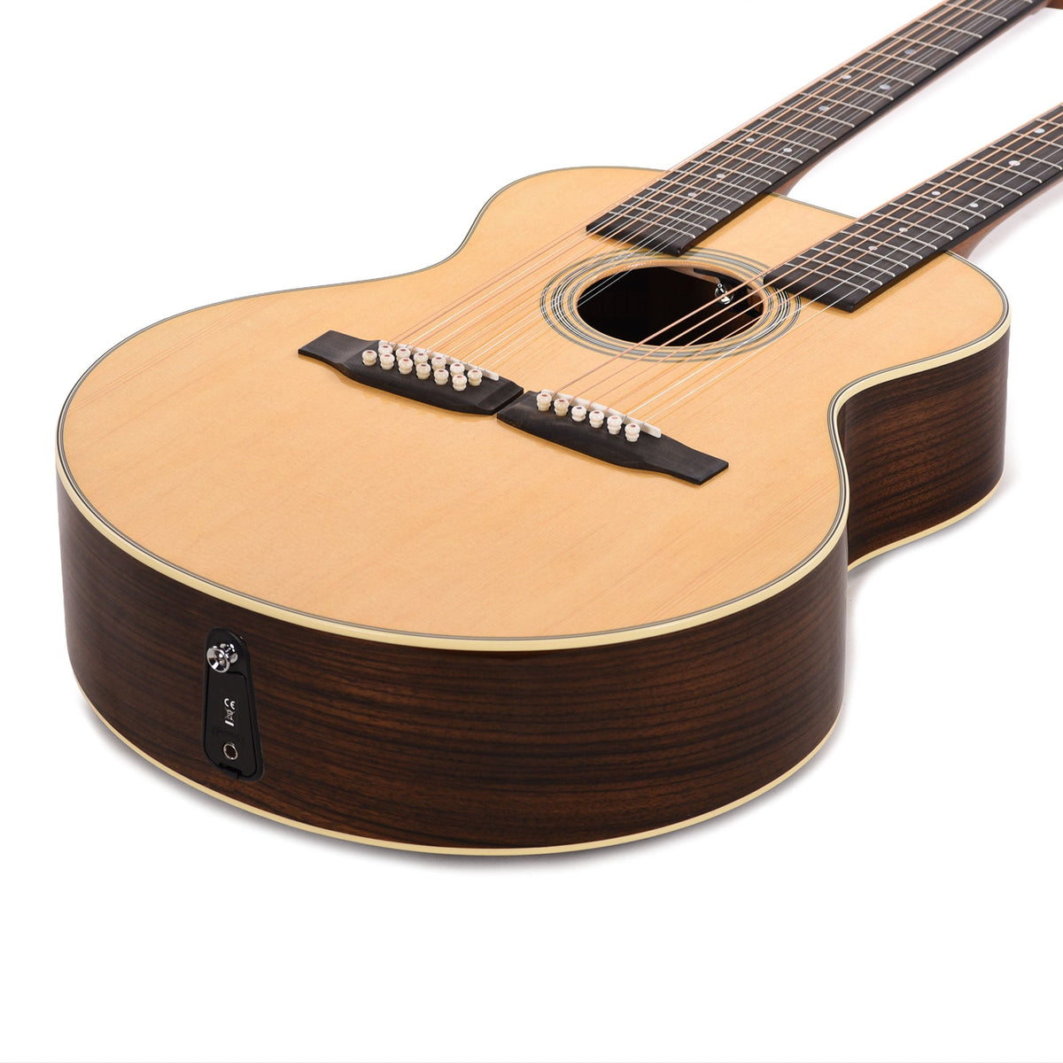 Martin Standard Series Grand J-28E Doubleneck Spruce/East Indian Rosewood Natural - View 18 | MusicMarket