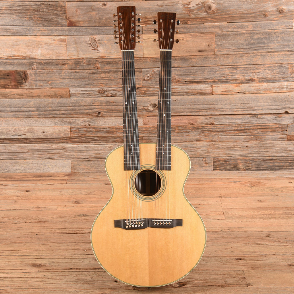 Martin Standard Series Grand J-28E Doubleneck Spruce/East Indian Rosewood Natural - View 4 | MusicMarket
