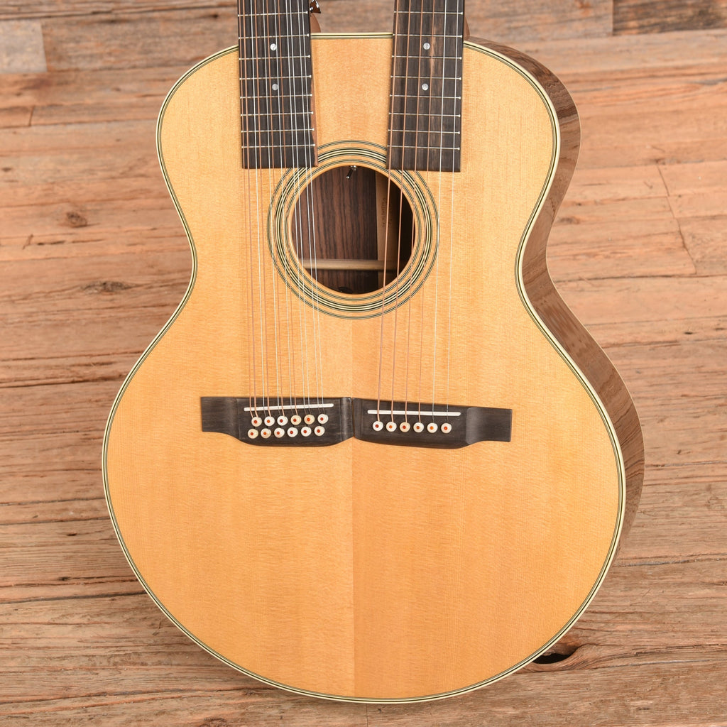 Martin Standard Series Grand J-28E Doubleneck Spruce/East Indian Rosewood Natural - View 2 | MusicMarket