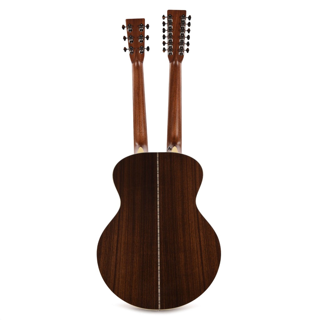 Martin Standard Series Grand J-28E Doubleneck Spruce/East Indian Rosewood Natural - View 6 | MusicMarket