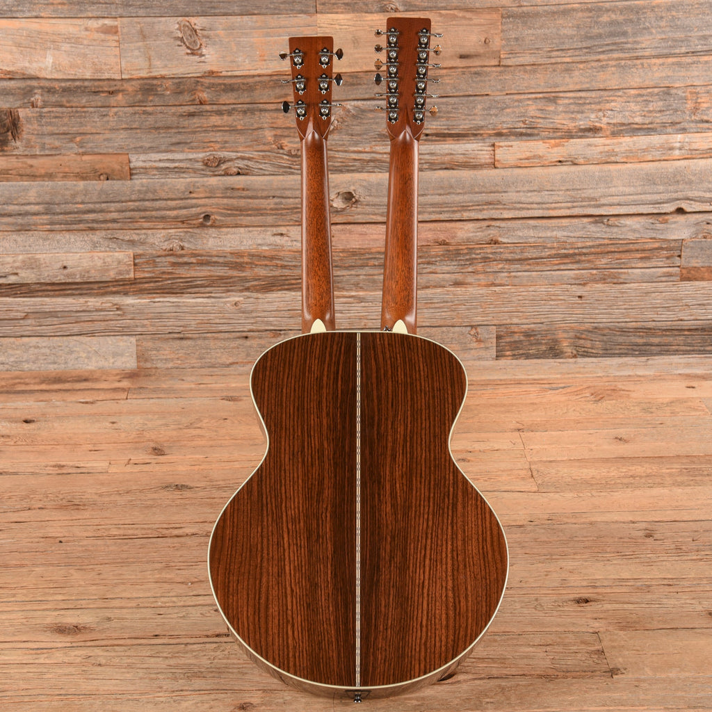 Martin Standard Series Grand J-28E Doubleneck Spruce/East Indian Rosewood Natural - View 5 | MusicMarket