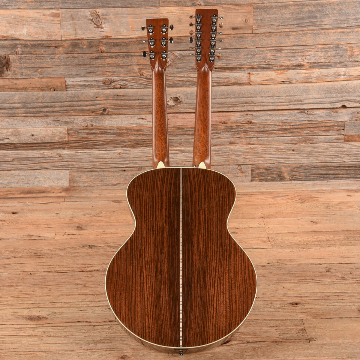 Martin Standard Series Grand J-28E Doubleneck Spruce/East Indian Rosewood Natural - View 5 | MusicMarket