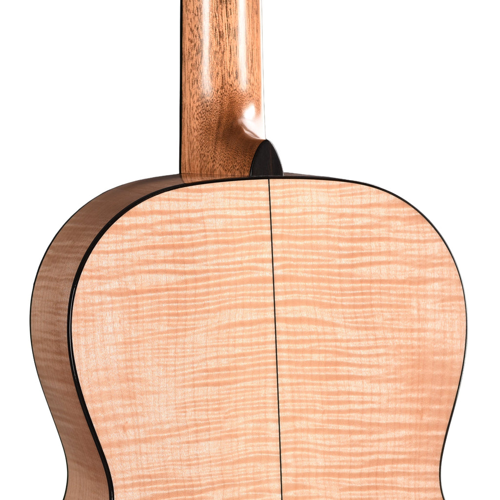 Martin Custom Shop 0-18 Style Concert Italian Alpine Spruce/Pacific Big Leaf Flamed Maple Natural - View 12 |