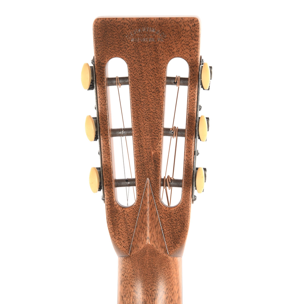 Martin Custom Shop 0-18 Style Concert Italian Alpine Spruce/Pacific Big Leaf Flamed Maple Natural - View 8 | MusicMarket