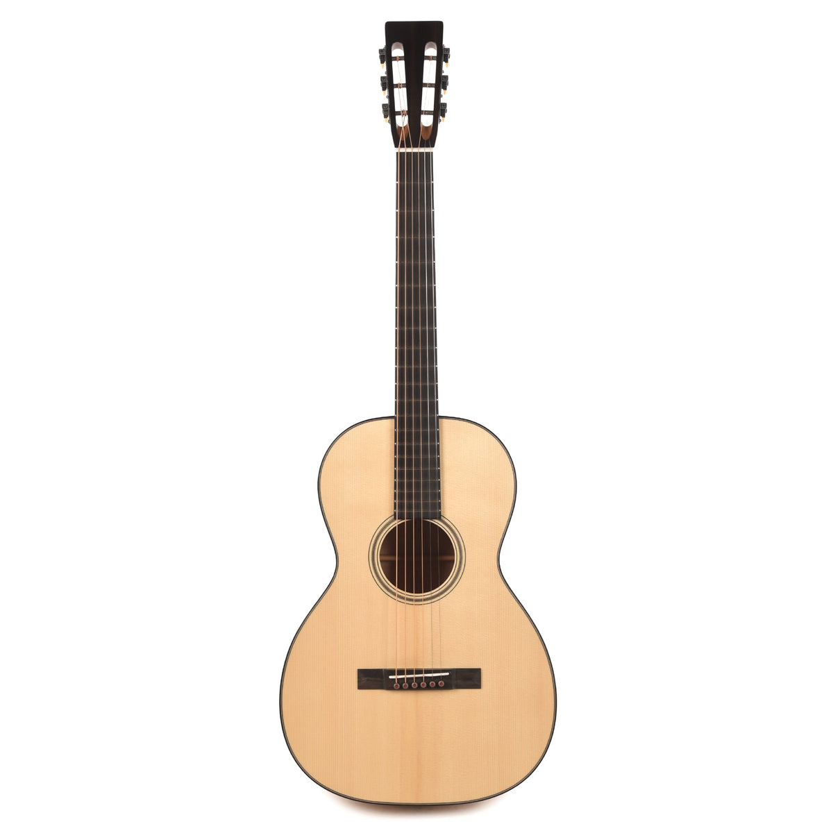 Martin Custom Shop 0-18 Style Concert Italian Alpine Spruce/Pacific Big Leaf Flamed Maple Natural - View 5 | MusicMarket
