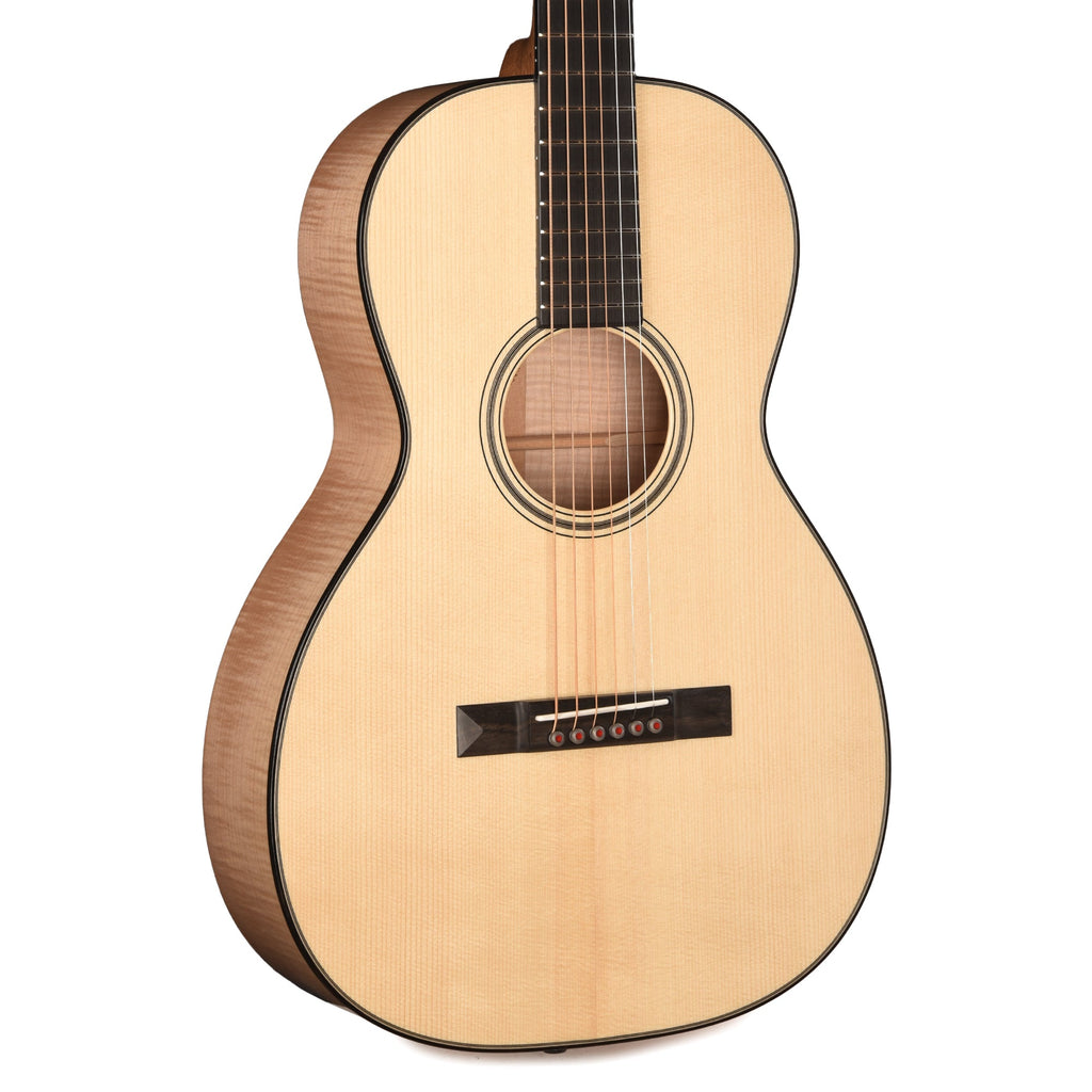 Martin Custom Shop 0-18 Style Concert Italian Alpine Spruce/Pacific Big Leaf Flamed Maple Natural - MusicMarket
