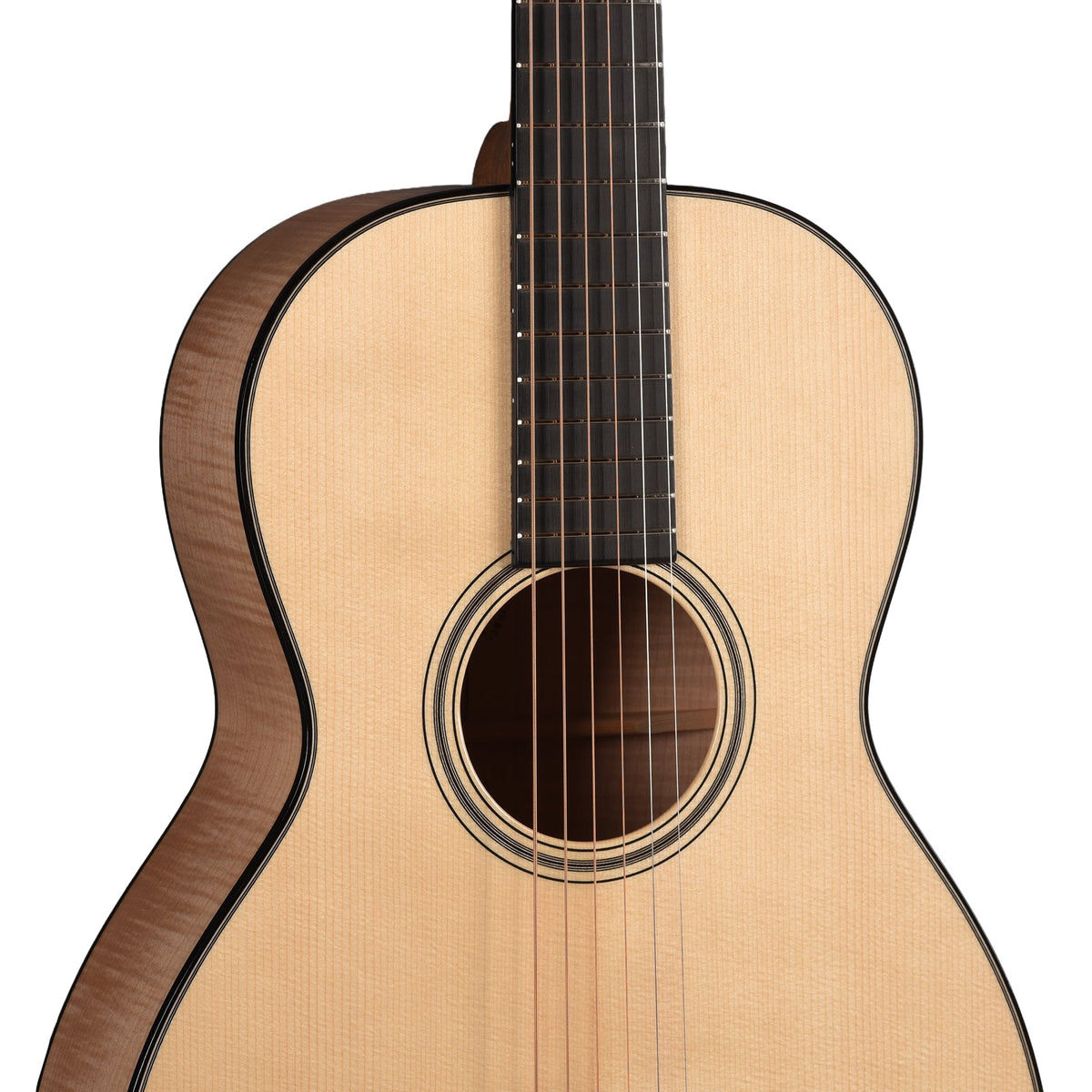 Martin Custom Shop 0-18 Style Concert Italian Alpine Spruce/Pacific Big Leaf Flamed Maple Natural - View 10 |