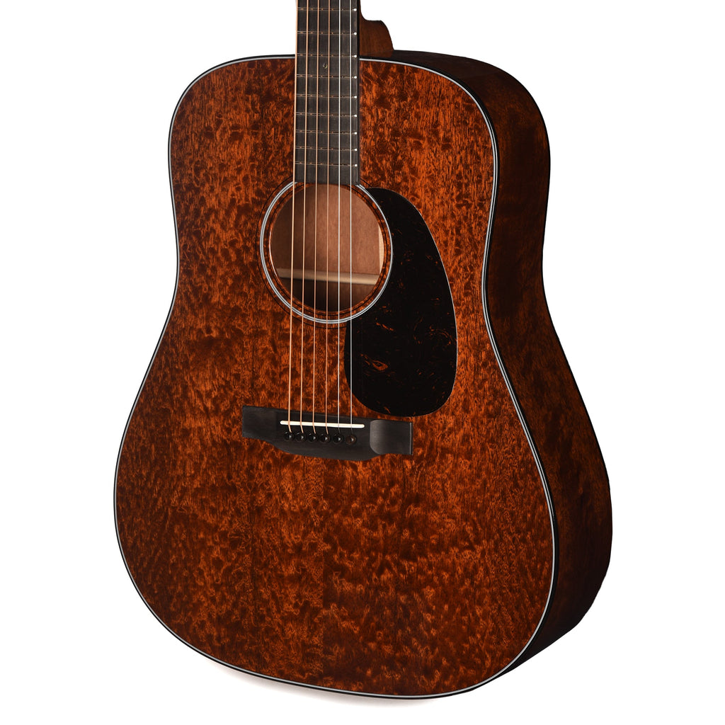 Martin Custom Shop D-18 Style Dreadnought All Quilted Pommele Sapele Natural - View 3 | MusicMarket