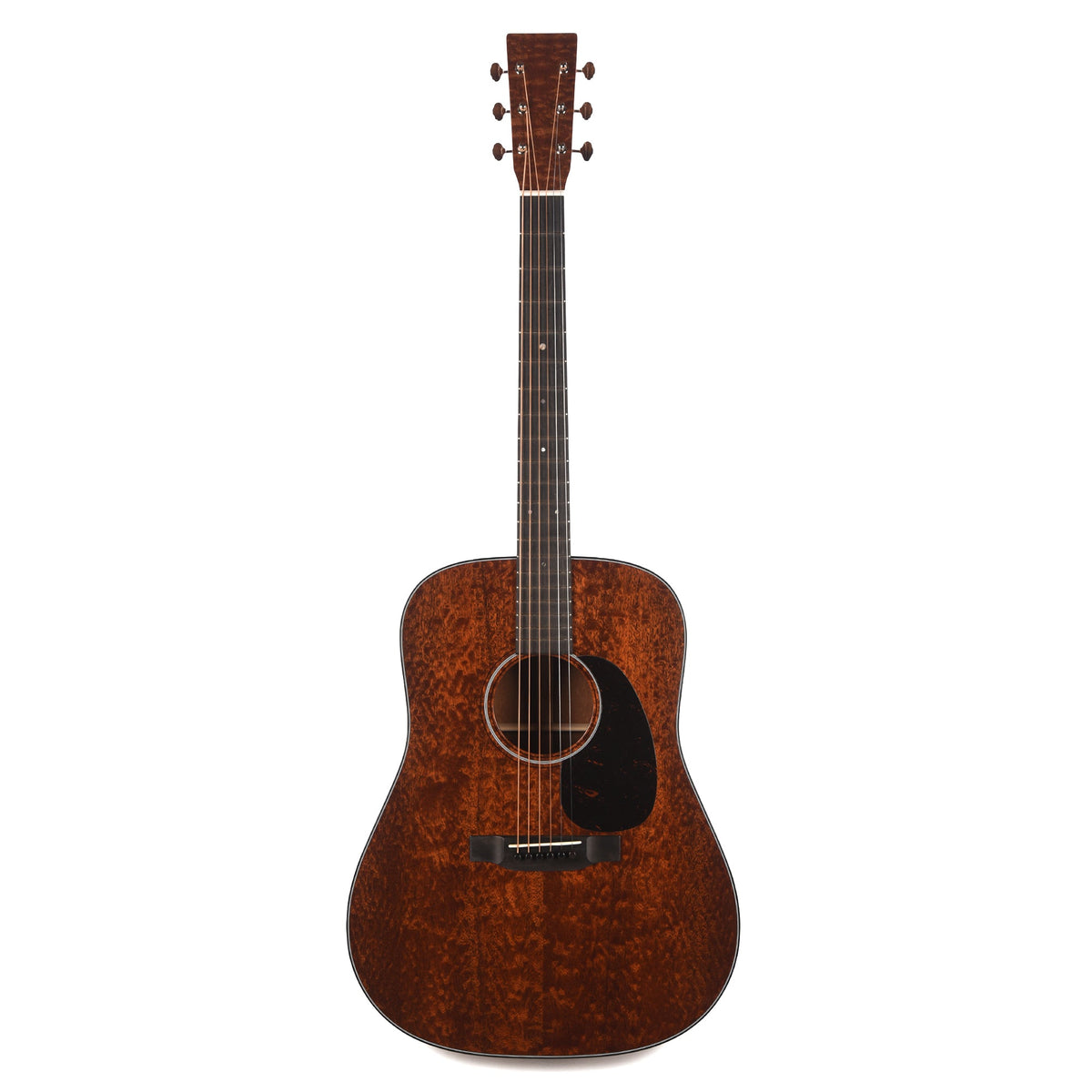 Martin Custom Shop D-18 Style Dreadnought All Quilted Pommele Sapele Natural - View 5 | MusicMarket