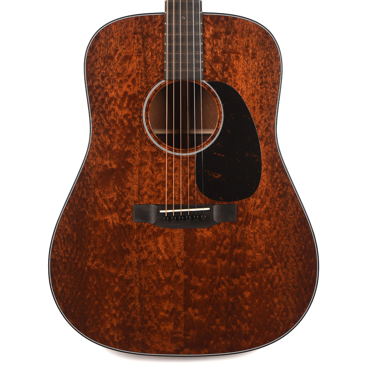 Martin Custom Shop D-18 Style Dreadnought All Quilted Pommele Sapele Natural - View 2 | MusicMarket