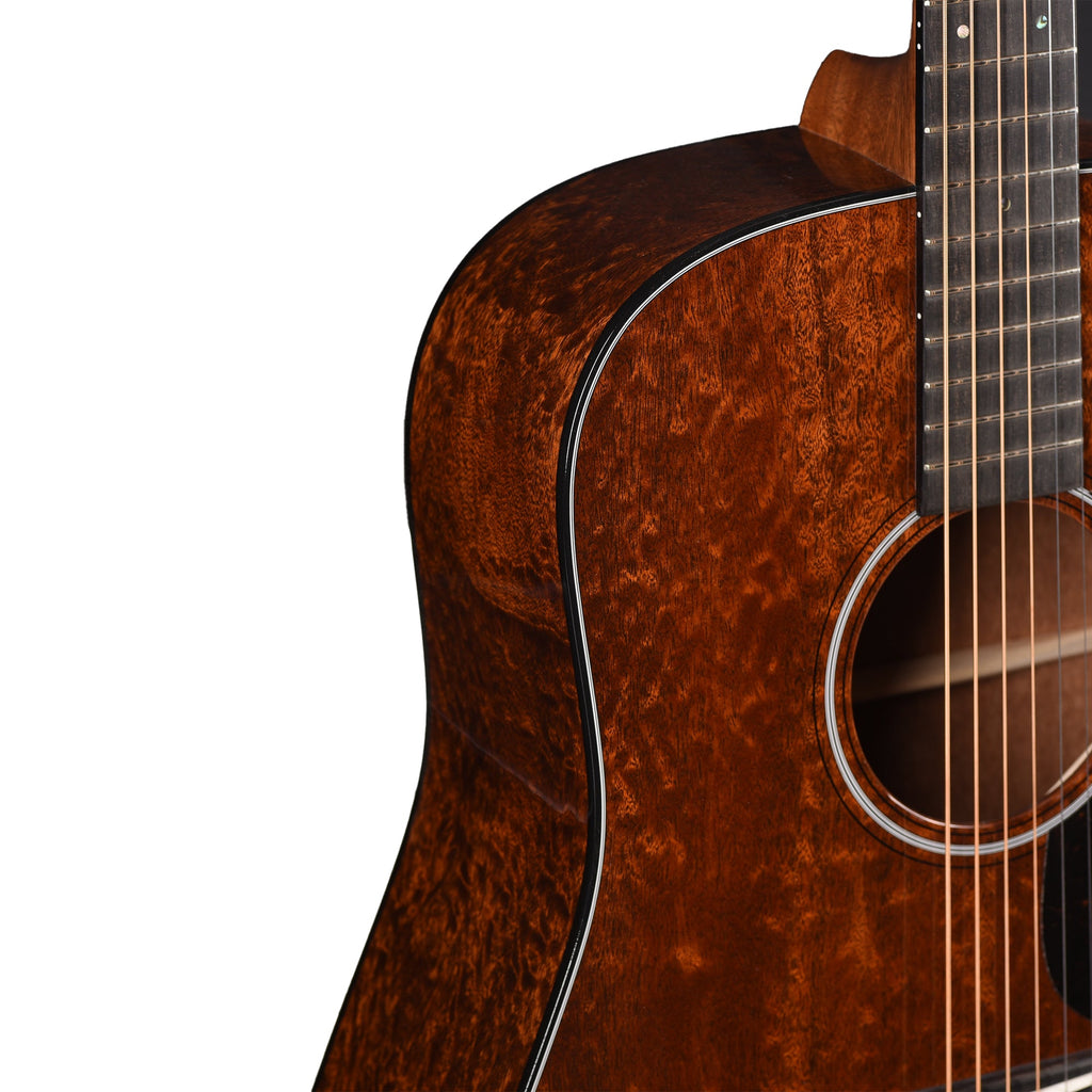 Martin Custom Shop D-18 Style Dreadnought All Quilted Pommele Sapele Natural - View 9 | MusicMarket