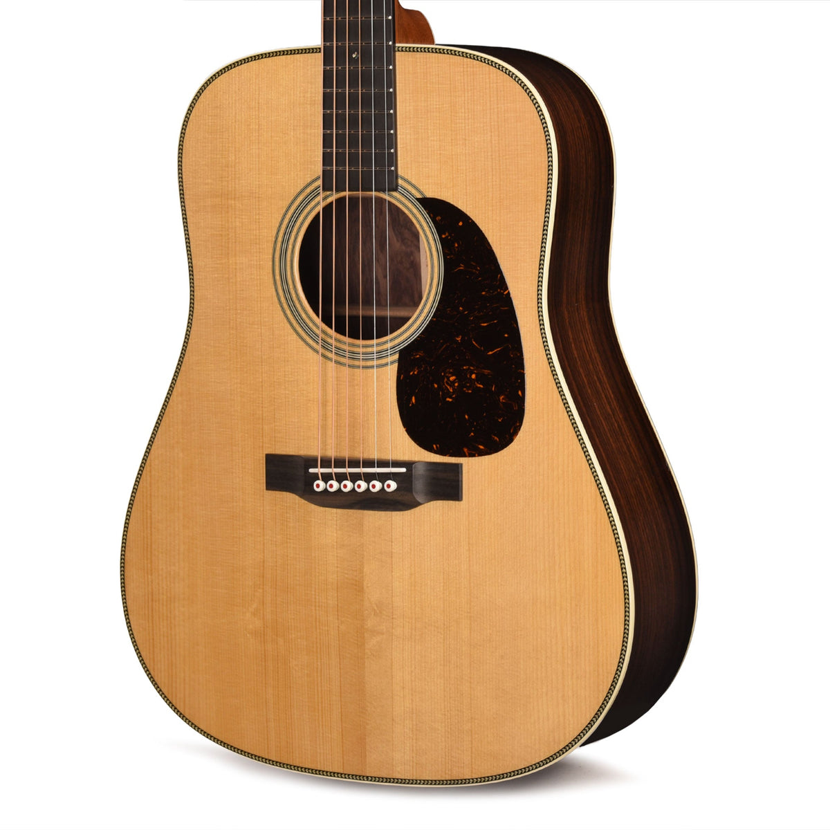 Martin Custom Shop D-28 Style Dreadnought Adirondack Spruce VTS/Wild Grain East Indian Rosewood Natural - View 3 |