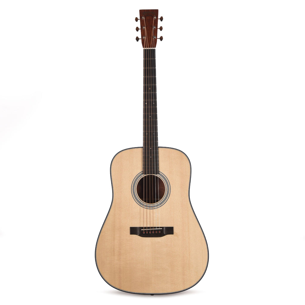 Martin Custom Shop D-28 Style Dreadnought High Altitude Swiss Spruce/Quilted Bubinga Natural - View 5 | MusicMarket