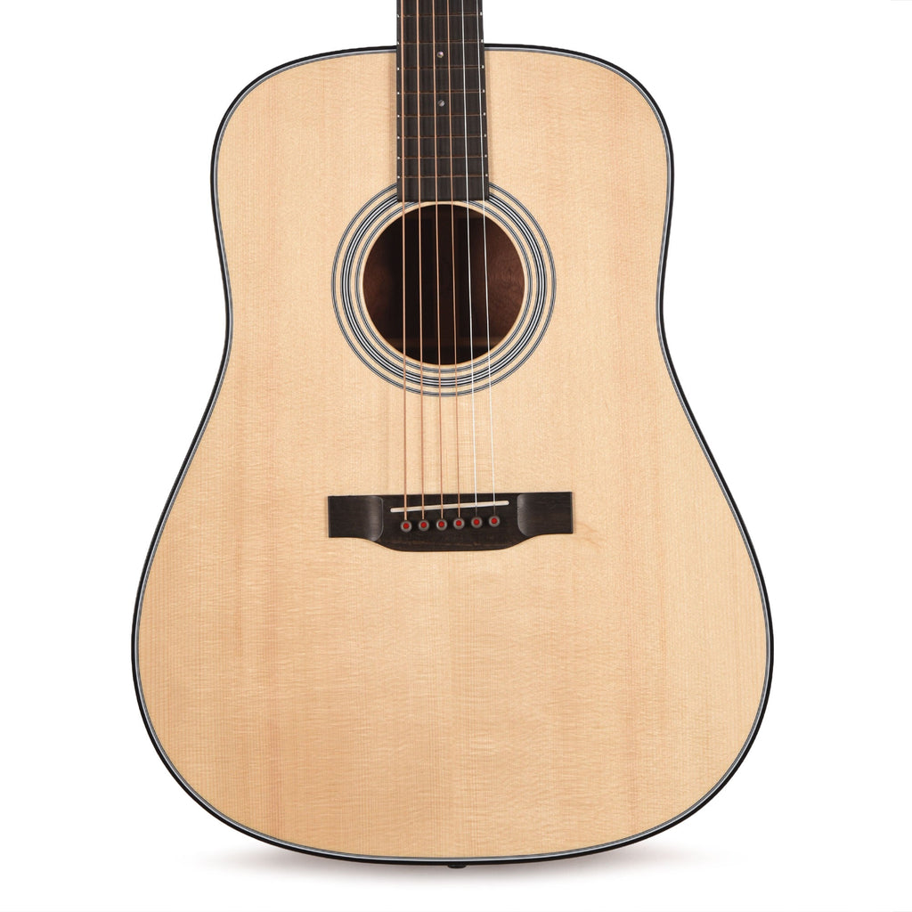 Martin Custom Shop D-28 Style Dreadnought High Altitude Swiss Spruce/Quilted Bubinga Natural - View 2 | MusicMarket