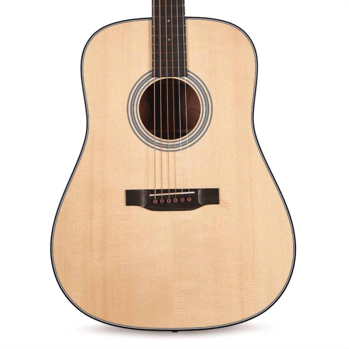 Martin Custom Shop D-28 Style Dreadnought High Altitude Swiss Spruce/Quilted Bubinga Natural - View 2 | MusicMarket