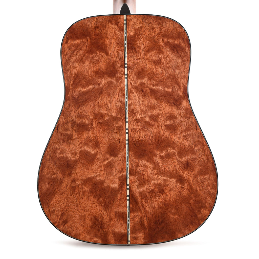 Martin Custom Shop D-28 Style Dreadnought High Altitude Swiss Spruce/Quilted Bubinga Natural - View 4 | MusicMarket