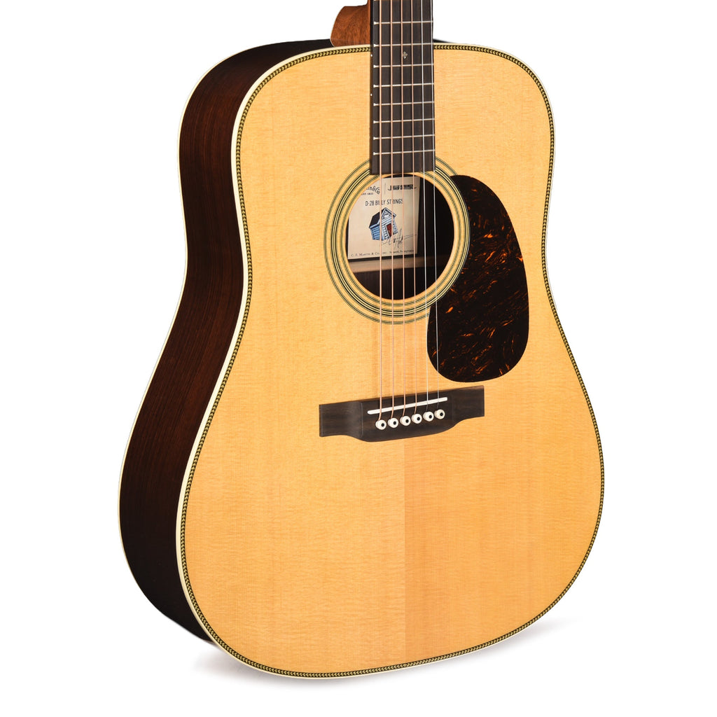 Martin D-28 Billy Strings Spruce/East Indian Rosewood Antique Toner Natural - MusicMarket