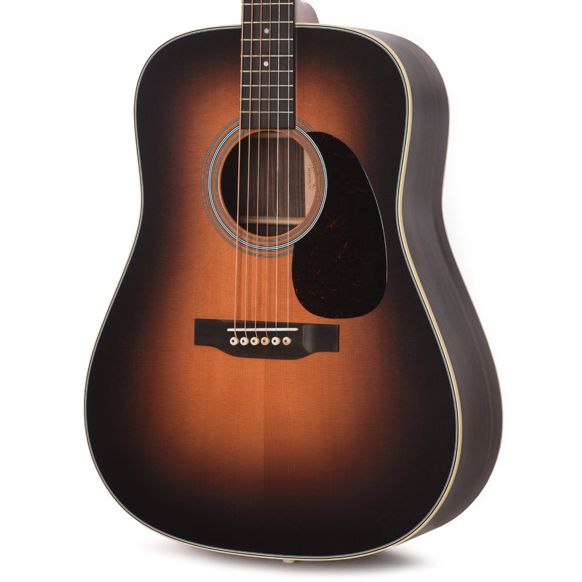 Martin Standard Series D-28 Satin Spruce/East Indian Rosewood 1935 Sunburst - View 2 | MusicMarket