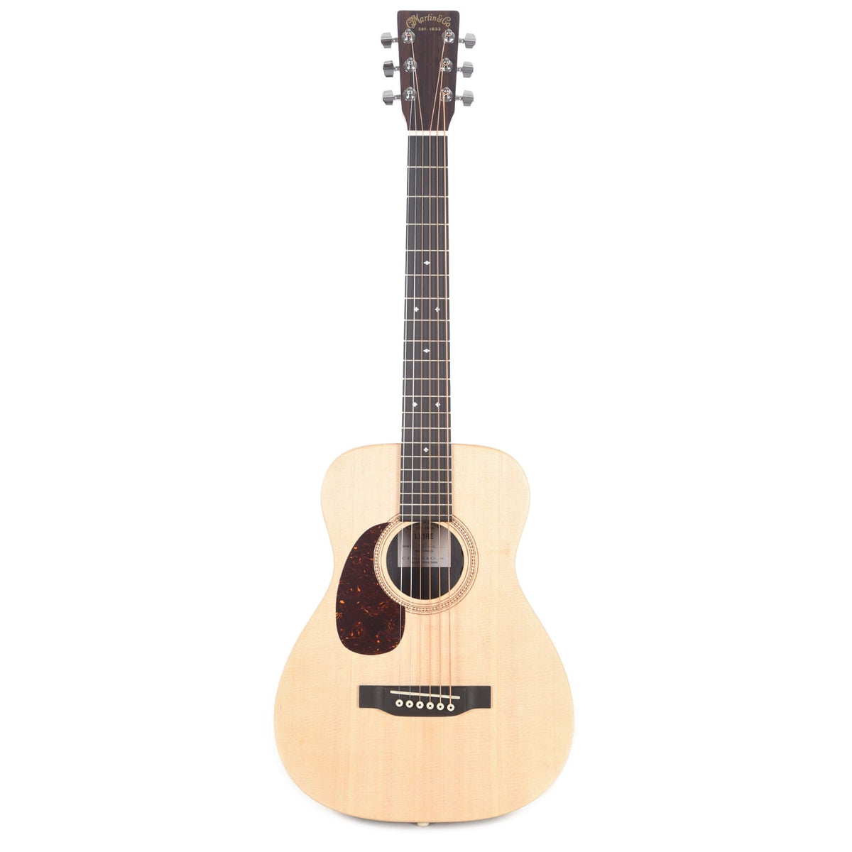 Martin LX1RE Solid Sitka Spruce/Rosewood HPL w/Sonitone LEFTY - View 4 | MusicMarket