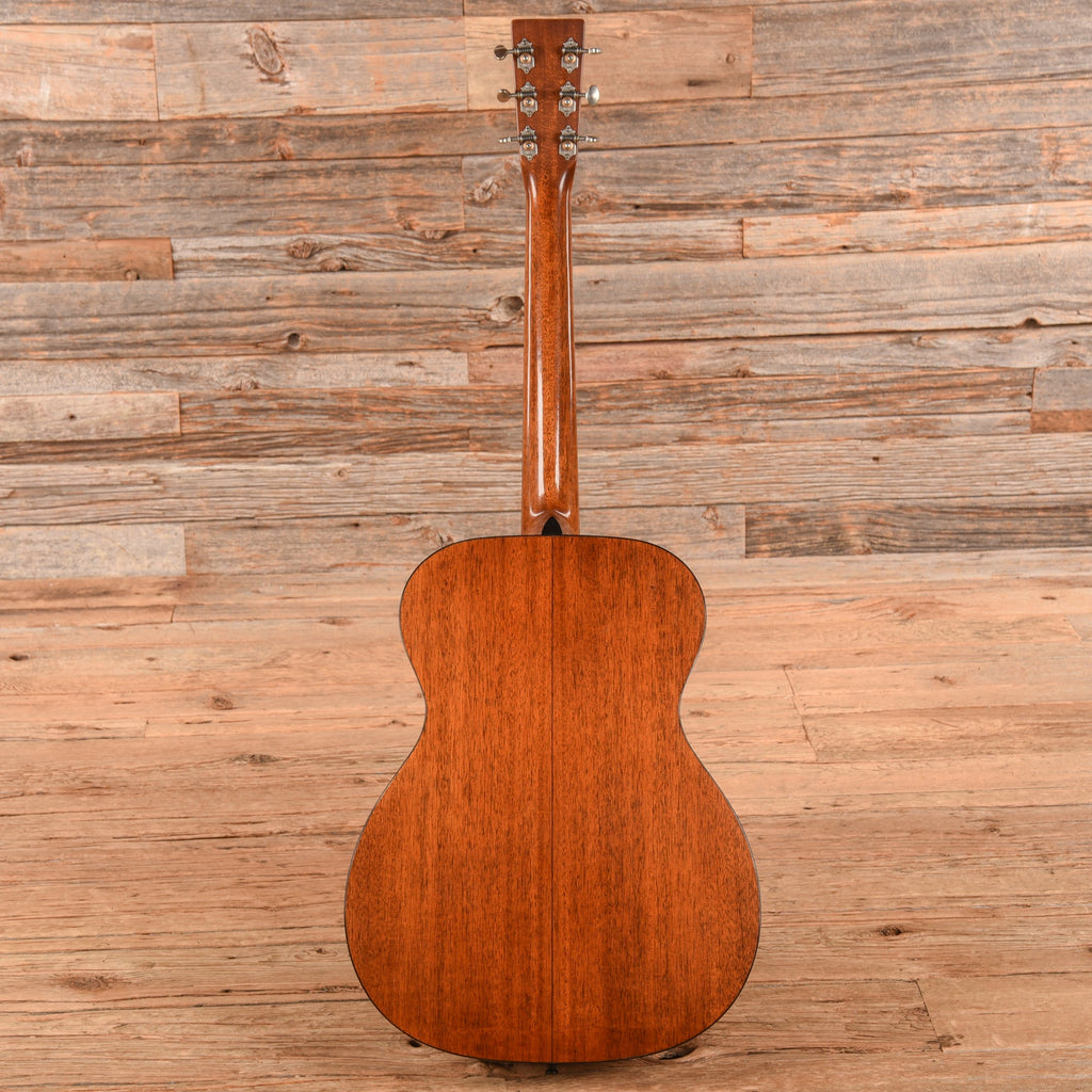 Martin Custom 000-18 Authentic 1937 Stage 1 Natural LEFTY - View 5 | MusicMarket
