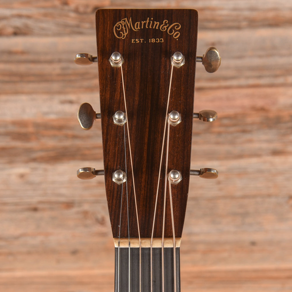 Martin Custom 000-18 Authentic 1937 Stage 1 Natural LEFTY - View 6 | MusicMarket