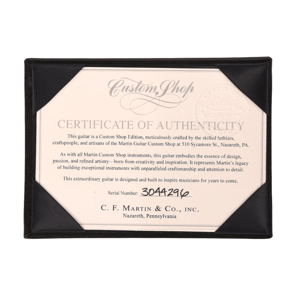 Martin Custom Shop 00-28 Style Concert Bearclaw Sitka Spruce/Honduran Rosewood Natural Aging Toner - View 9 |