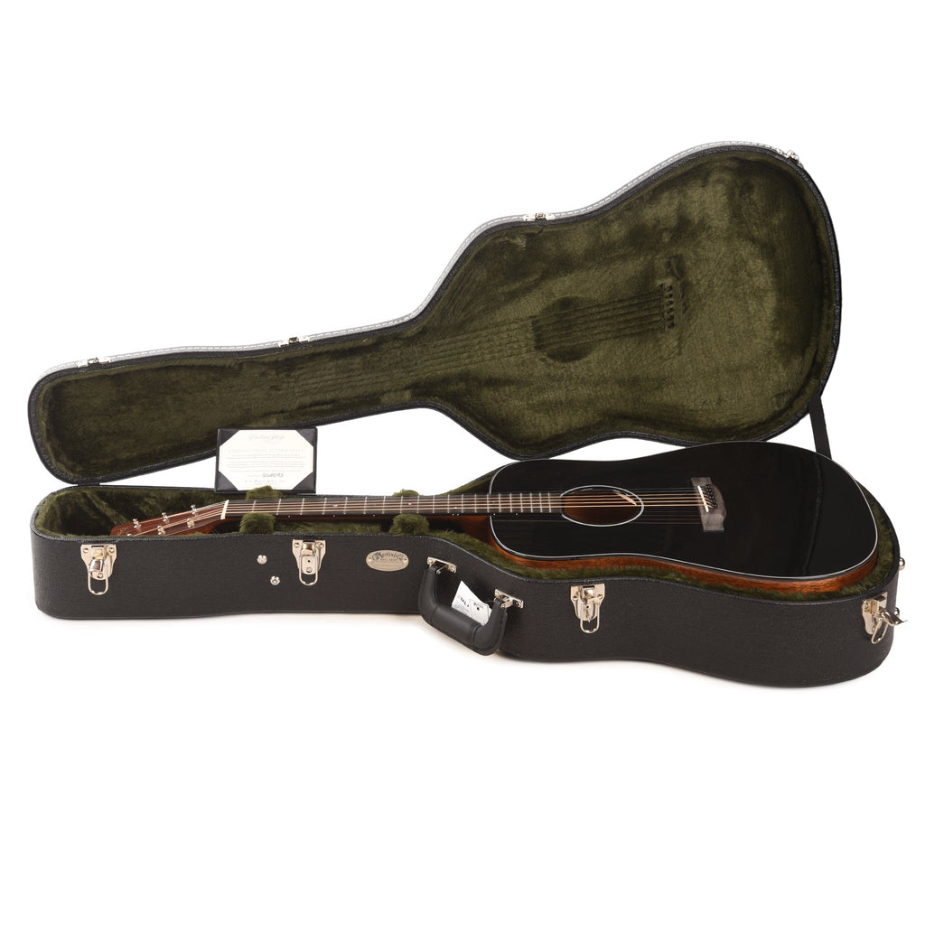 Martin Custom Shop 18-Style Dreadnought VTS Sitka Spruce/Mahogany Black Top - View 8 | MusicMarket