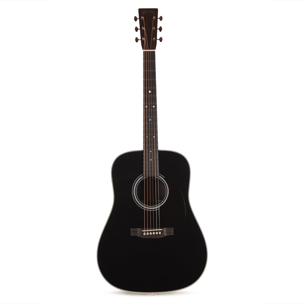 Martin Custom Shop 28-Style Dreadnought VTS Sitka Spruce/East Indian Rosewood Black Top - View 4 | MusicMarket