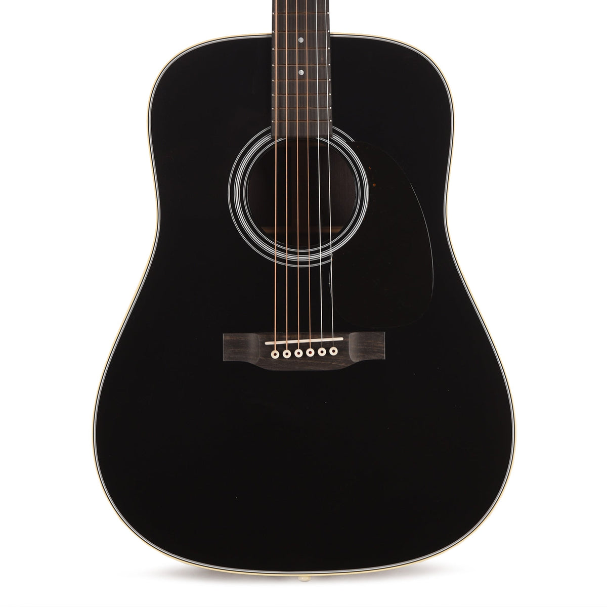 Martin Custom Shop 28-Style Dreadnought VTS Sitka Spruce/East Indian Rosewood Black Top - View 2 | MusicMarket