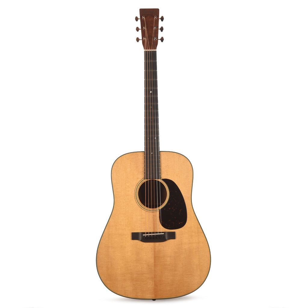 Martin Custom Shop D-18 Style Dreadnought Sitka Spruce VTS/Flamed Mahogany Natural - View 5 | MusicMarket