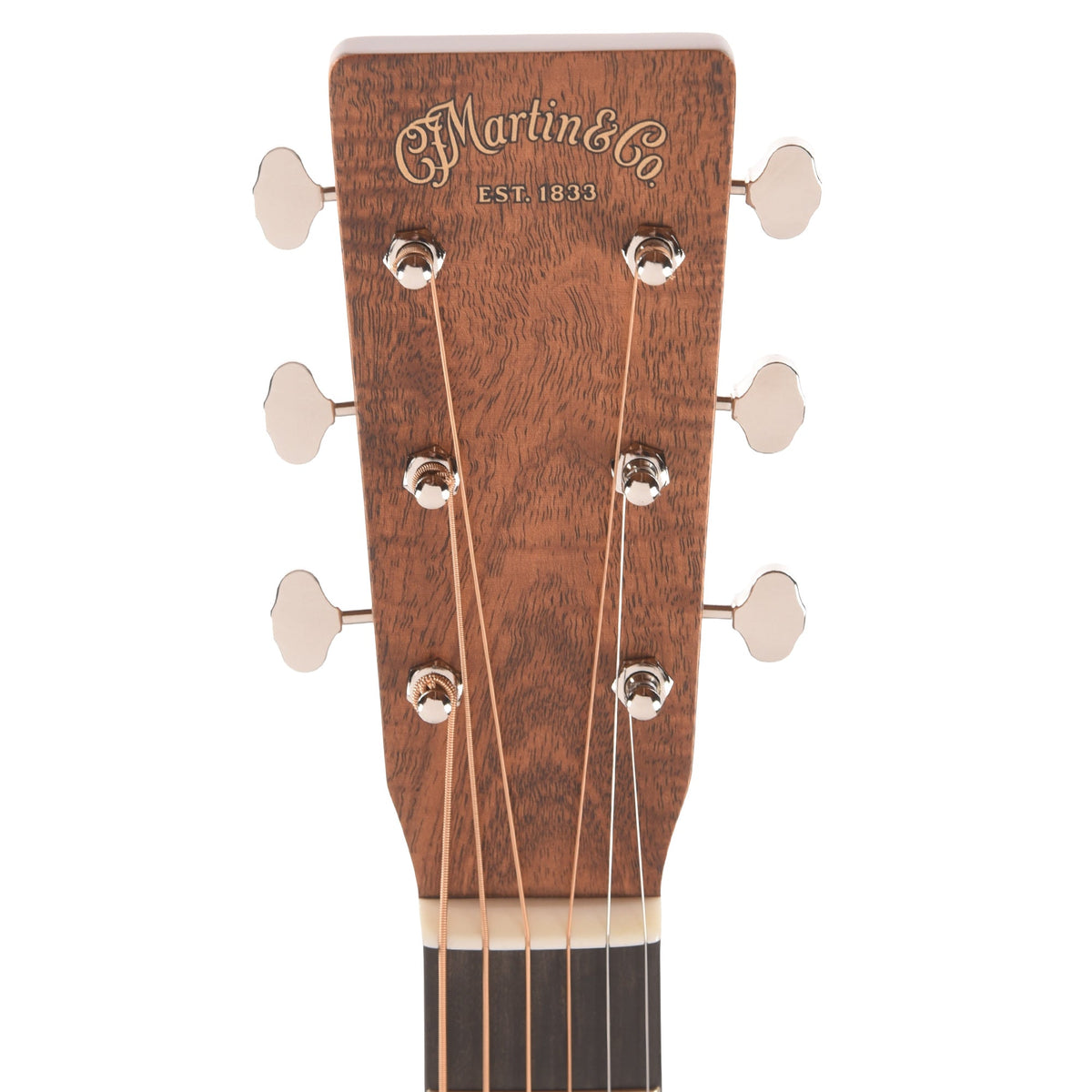 Martin Custom Shop D-18 Style Dreadnought Sitka Spruce VTS/Flamed Mahogany Natural - View 7 | MusicMarket