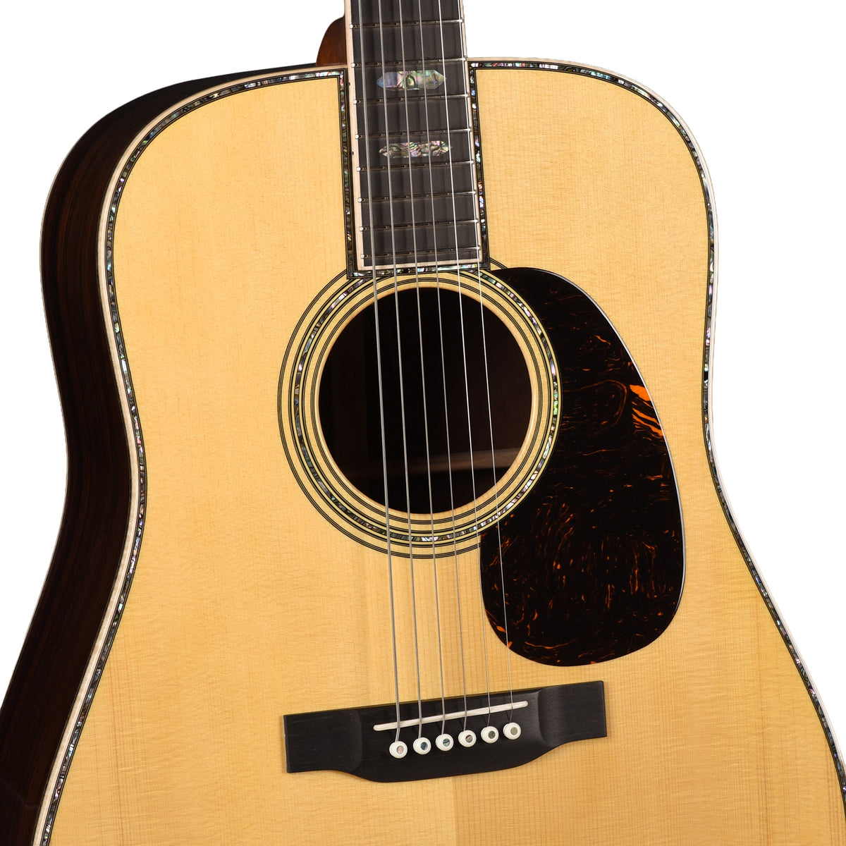 Martin Custom Shop D-45 Style Dreadnought High Altitude Swiss Spruce/Wild Grain East Indian Rosewood Natural -