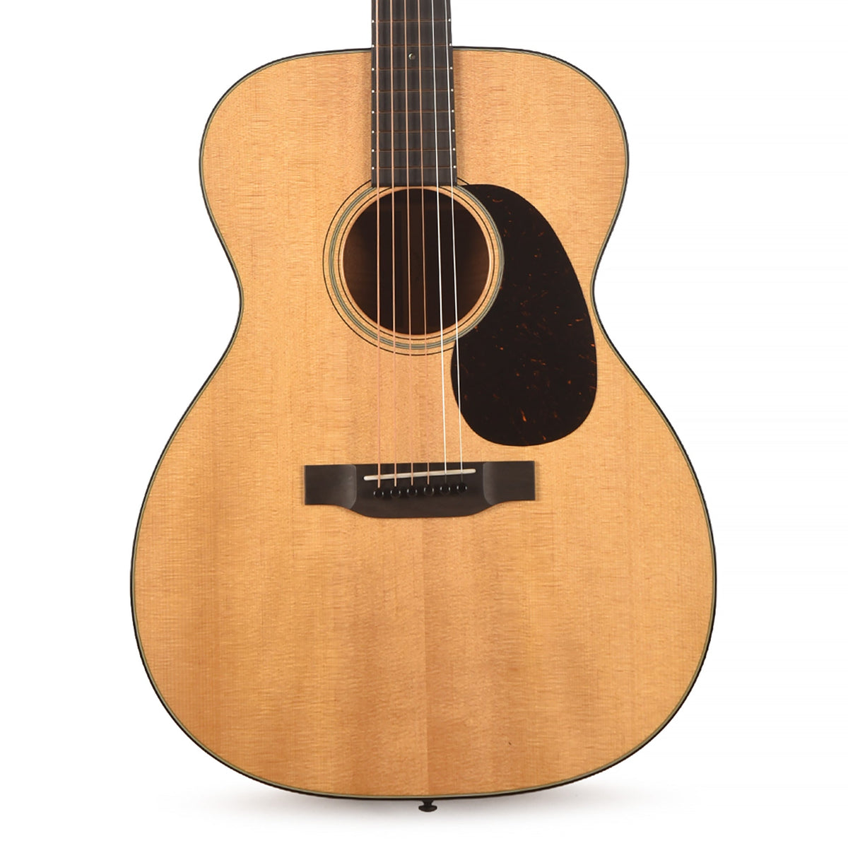 Martin Custom Shop OM-18 Style Auditorium Sitka Spruce VTS/Flamed Mahogany Natural - View 2 | MusicMarket