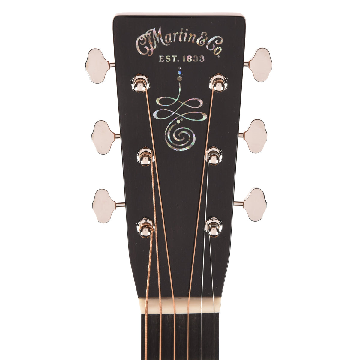 Martin Limited Edition CEO-11 European Spruce/White Oak New Horizons Blue Burst - View 7 | MusicMarket