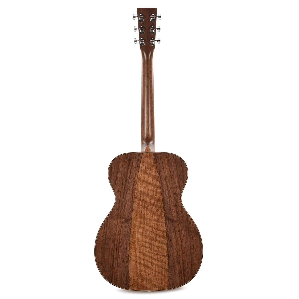 Martin OM-35 Inception European Spruce/Black Walnut/Flamed White Oak Dark Toasted Burst - View 5 | MusicMarket