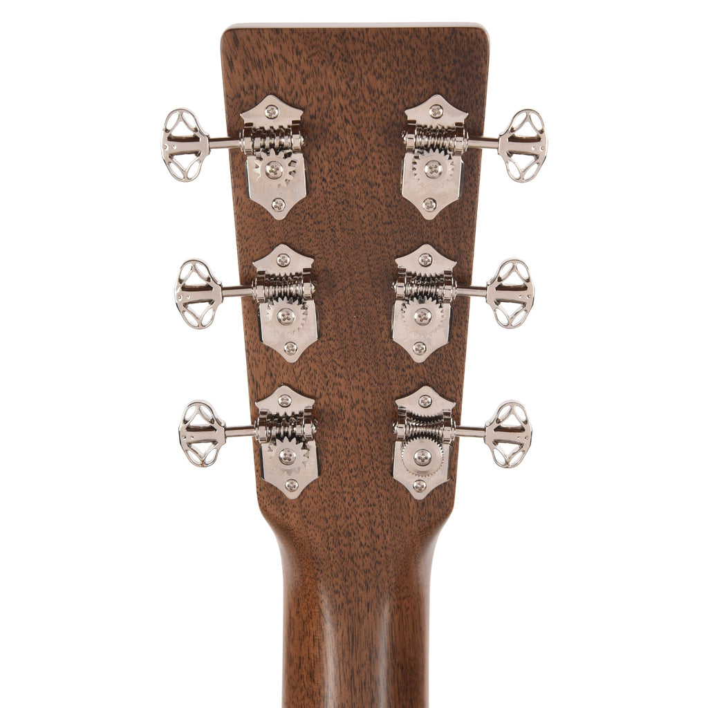 Martin OM-35 Inception European Spruce/Black Walnut/Flamed White Oak Dark Toasted Burst - View 7 | MusicMarket