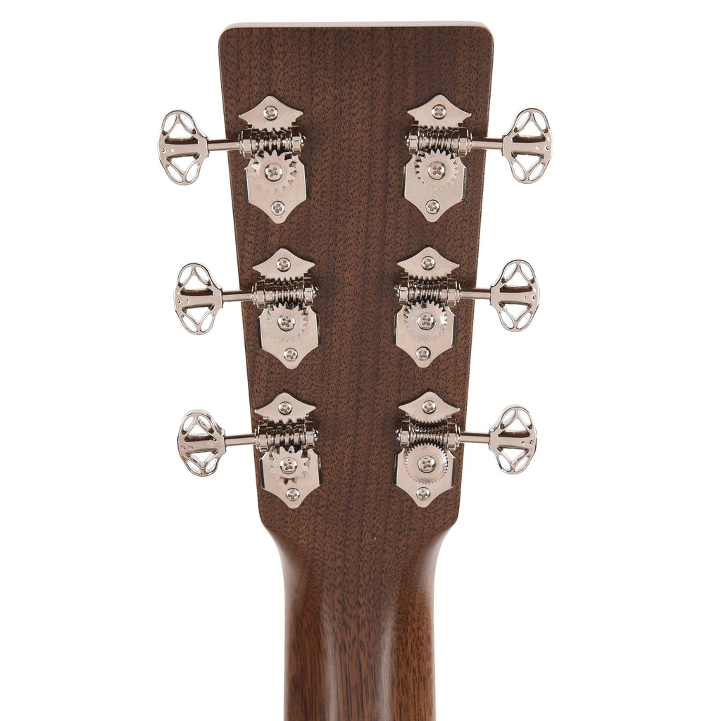 Martin OM-35 Inception European Spruce/Black Walnut/Flamed White Oak Dark Toasted Burst - View 7 | MusicMarket