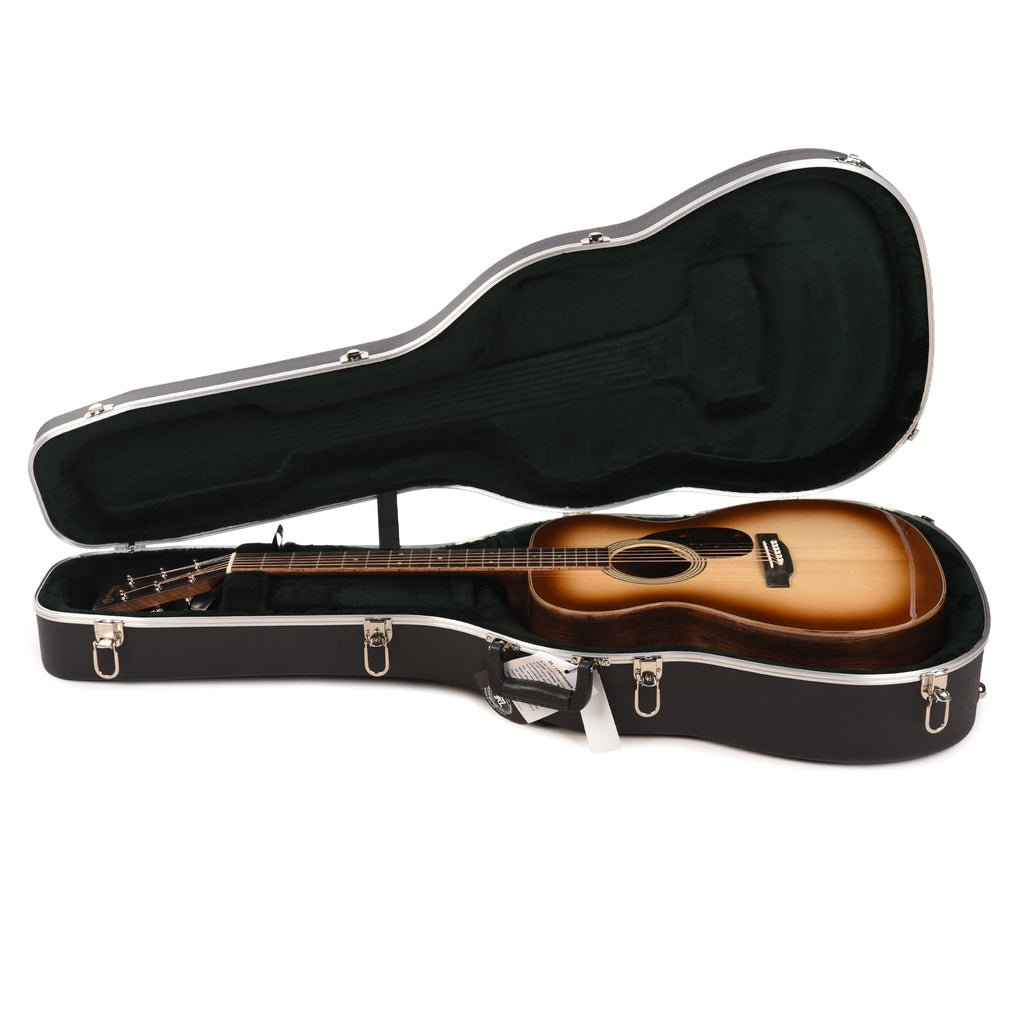 Martin OM-35 Inception European Spruce/Black Walnut/Flamed White Oak Dark Toasted Burst - View 8 | MusicMarket