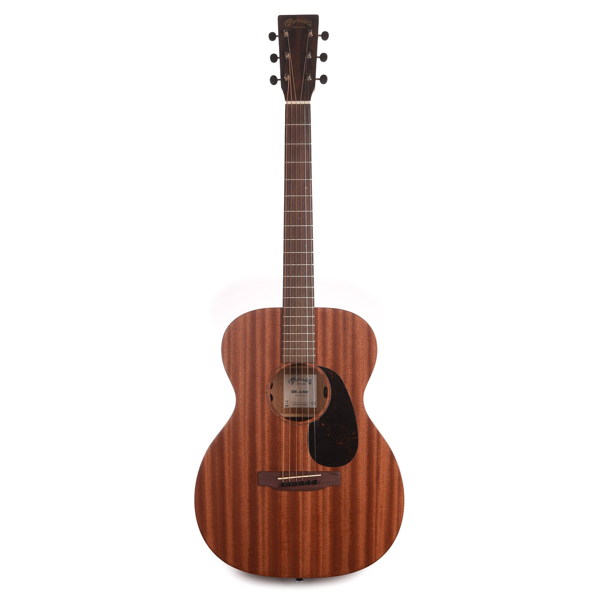 Martin Junior Series 000 Jr E Sapele Medium Cherry Stain - View 4 | MusicMarket