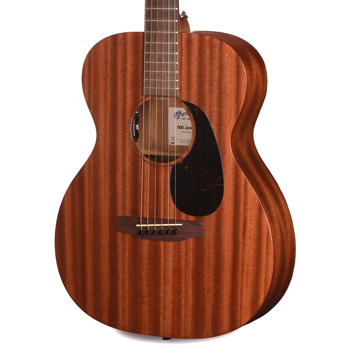 Martin Junior Series 000 Jr E Sapele Medium Cherry Stain - View 2 | MusicMarket