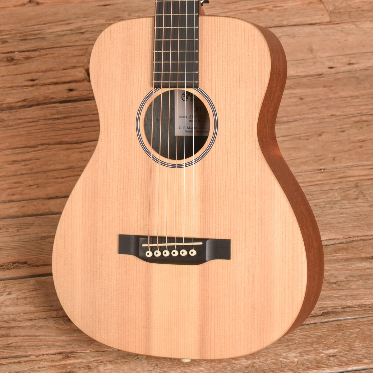 Martin Little Martin LX1 Natural 2022 - View 2 | MusicMarket