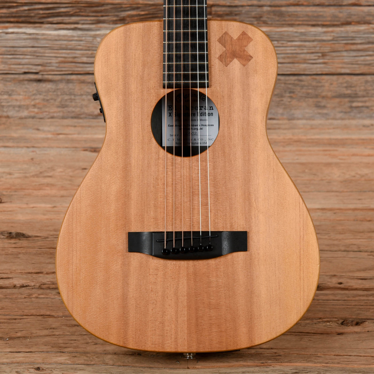 Martin LX1E Ed Sheeran Signature Natural 2015 - MusicMarket