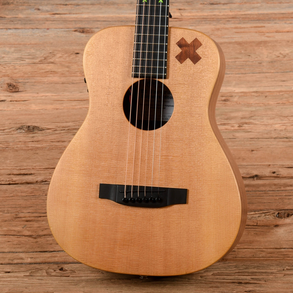 Martin LX1E Ed Sheeran Signature X Natural - View 2 | MusicMarket