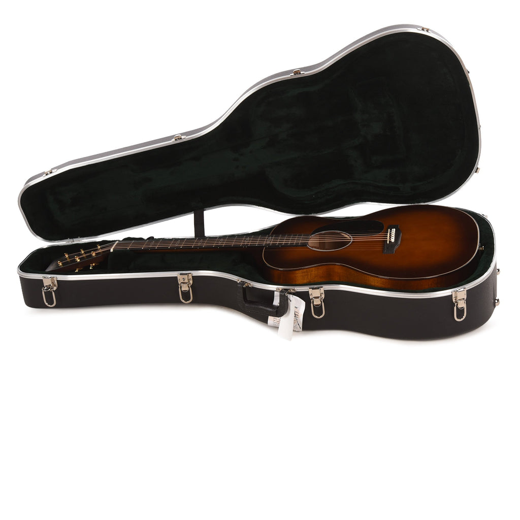 Martin Certified Wood Series GPE Inception Maple Cutaway European Spruce/Flamed Maple Amber Fade Sunburst - View 8