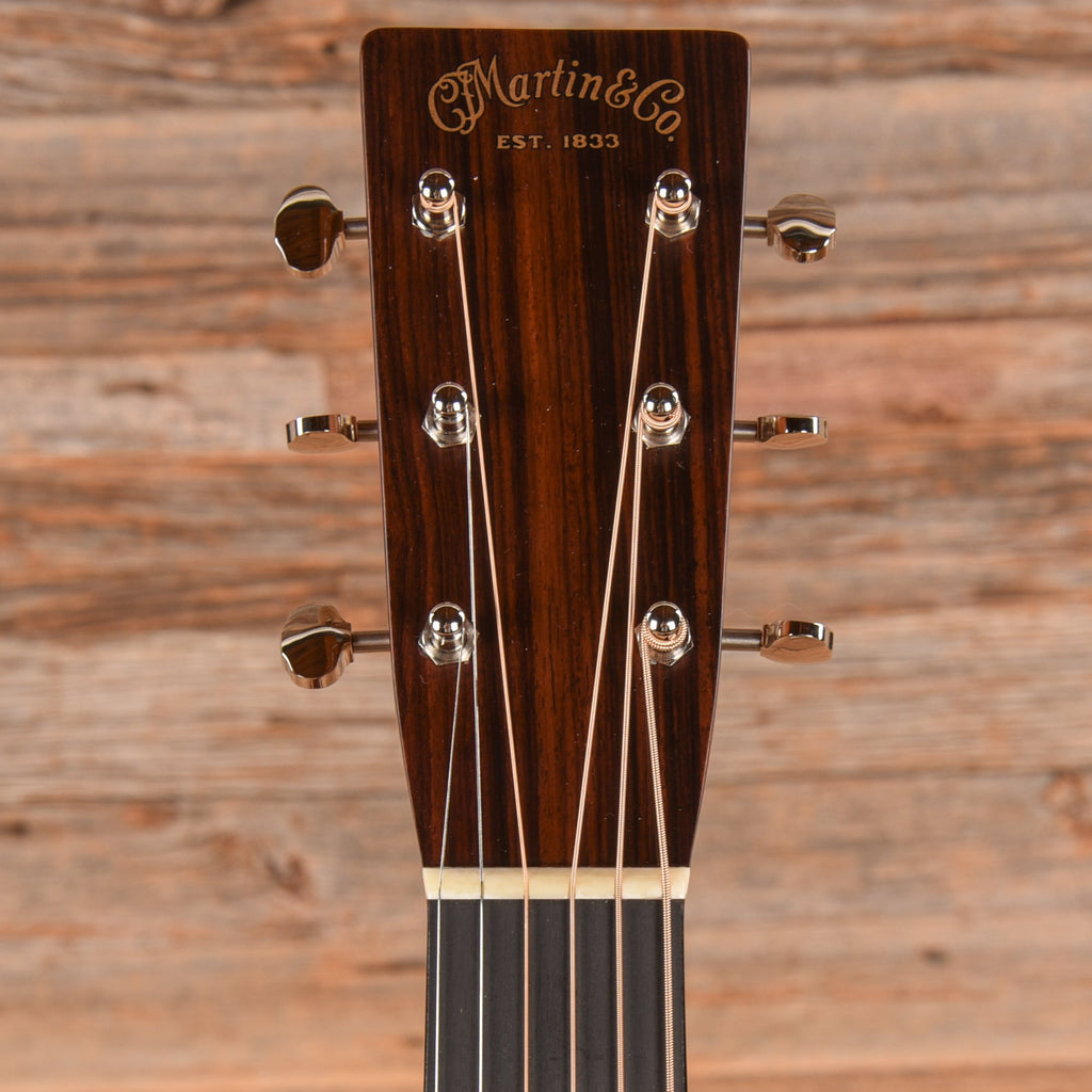 Martin Custom Shop Authentic 000-18 1937 Adirondack/Mahogany Natural 2024 LEFTY - View 6 | MusicMarket