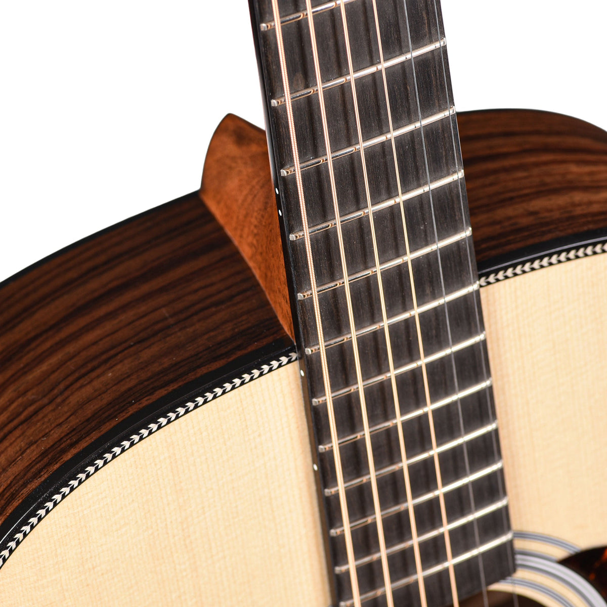 Martin Custom Shop GP-28 Style Grand Performance Engelmann Spruce/Wild Grain East Indian Rosewood Natural - View