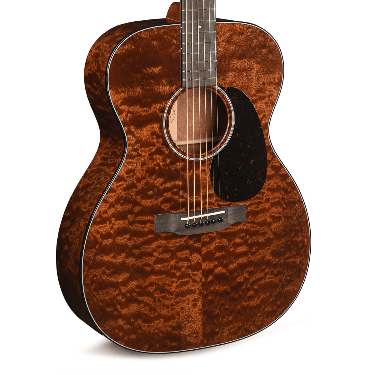 Martin Custom Shop OM-18 Style Auditorium Quilted Pommele Sapele/Quilted Pommele Sapele Natural - MusicMarket