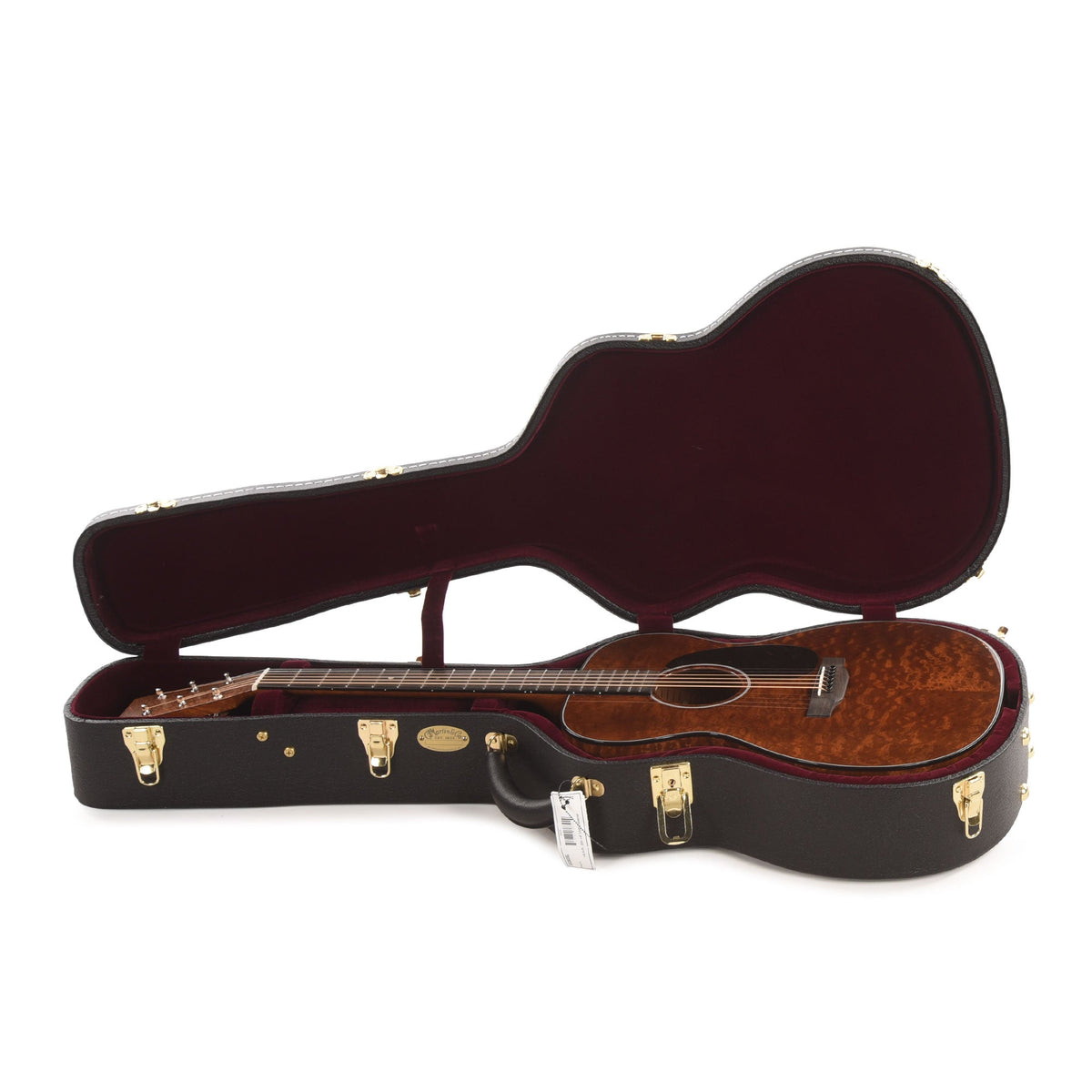 Martin Custom Shop OM-18 Style Auditorium Quilted Pommele Sapele/Quilted Pommele Sapele Natural - View 9 | MusicMarket