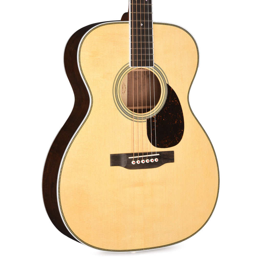 Martin Custom Shop OM-28 Style Auditorium Engelmann Spruce/Bastogne Walnut Natural Aging Toner - MusicMarket