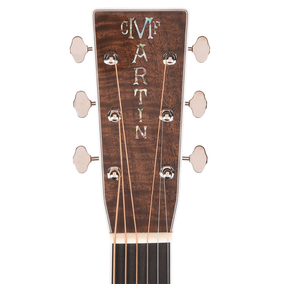 Martin Custom Shop OM-28 Style Auditorium Engelmann Spruce/Bastogne Walnut Natural Aging Toner - View 6 | MusicMarket